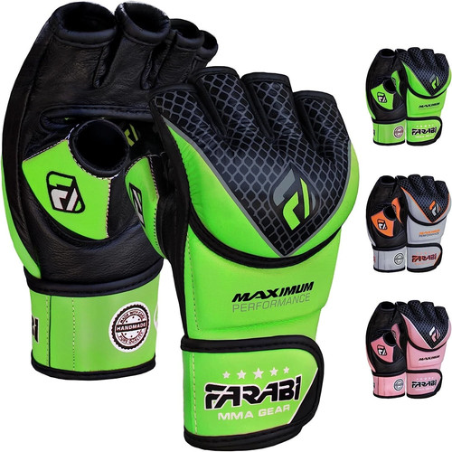 Farabi real leather mma - real,