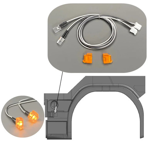 Truck led turn - rc, signal