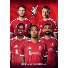 2026 Calendar Liverpool FC