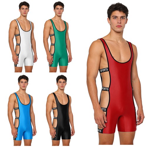 Mens wrestling singlet - mens,