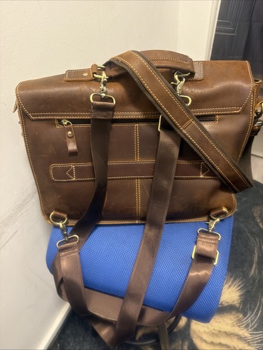 Leather hand shoulder bag - shoulder,