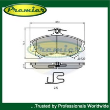 Premier Front Brake Pads Set
