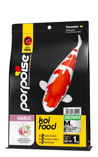 Porpoise koi food pellets - food,