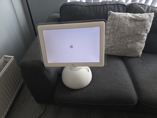 Apple imac vintage computer - g4,