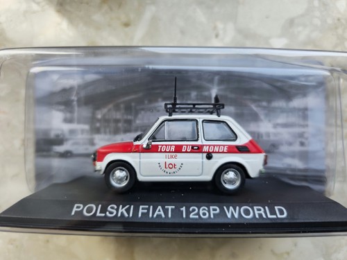 Polski fiat 126p world - world, 1:43