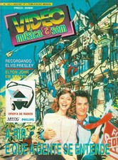 TOM HANKS SHELLEY LONG ELTON JOHN STARSHIP ELVIS PRESLEY PORTUGAL MAG 1987