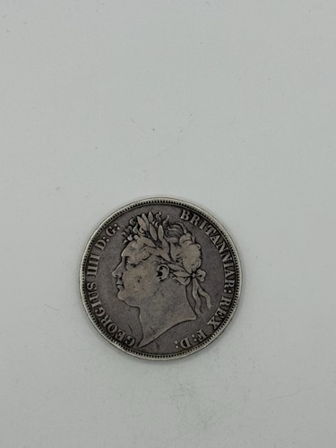 1821 george silver crown - iv,