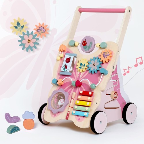 Giant bean wooden baby walker - bean,