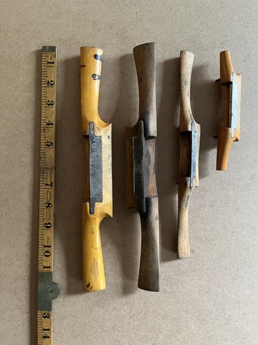 Vintage wooden spokeshaves - vintage,