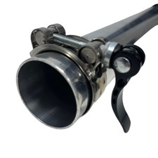 Gutter Vacuum Pole Quick Release T Bolt Hose Clamps Clip Stop Spinning 51mm