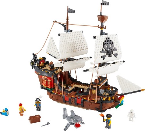 Lego creator pirate ship - lego,