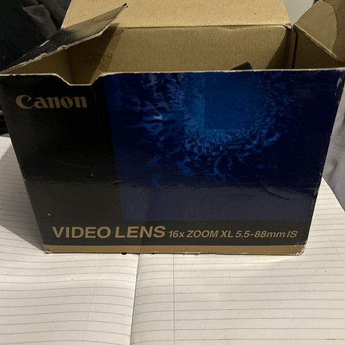 Canon video lens 16x - lens, xl