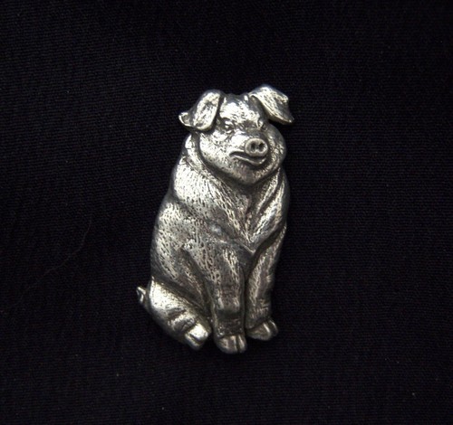 Pewter lapel pin badge - pin, various