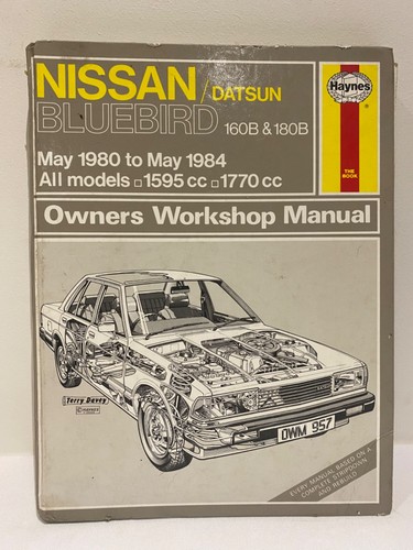 Haynes nissan datsun bluebird - nissan/datsun,