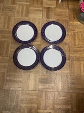 vintage Blue Colbalt Gold Gilt