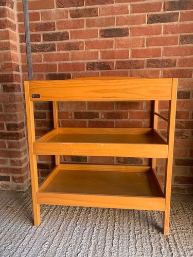 Wooden nursery changing - wooden, table