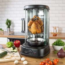 quest rotisserie grill & kabab maker chicken bbq 1200 w uk plug free shipping