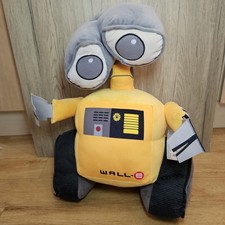 Wall E Plush Toy 19 Inches Disney Store Rare Large Robot Disneyana Yellow 