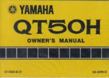 1981 Yamaha QT50H Moped Owners