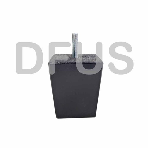 Wooden block furniture legs - 4x,
