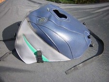 Kawasaki ZX9R Ninja Bagster Baglux Tank Cover - Gray / Blue