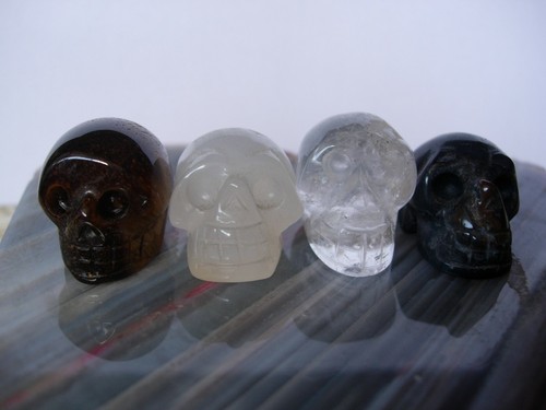 Crystal skull set four - crystal,