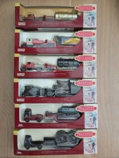 6 x LLEDO TRACKSIDE VEHICLES - SCAMMELL SENTINEL BELFAST ERF WITH LOADS - MINT