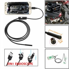 TypeC Endoscope Pipe Inspection Camera Tube Video Sewer Waterproof Drain Cleaner