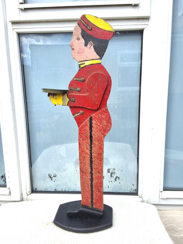 Vintage hand painted wooden - vintage, hand-painted