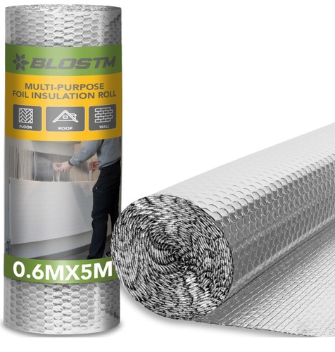 Foil insulation roll 60cm - roll,