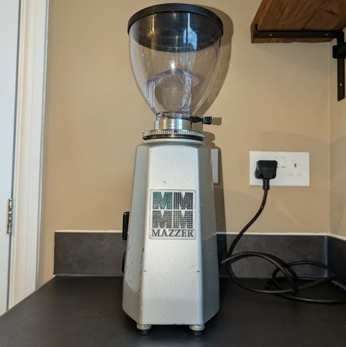 Mazzer mini espresso grinder - mazzer,