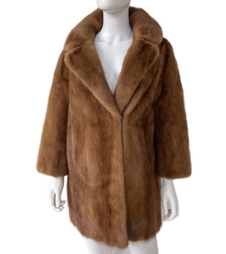 Real natural pastel mink fur - natural,
