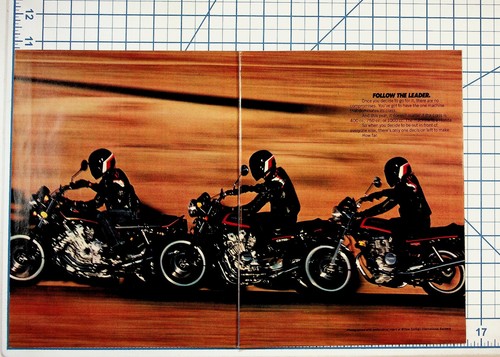 1979 honda motorcycle brochure - honda,