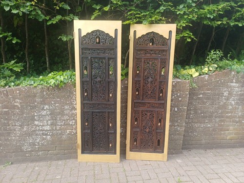 Pair large vintage - vintage, oriental