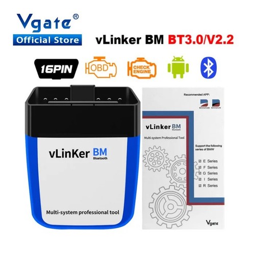 Vgate vlinker bt3 elm327 - vgate, bt3.0