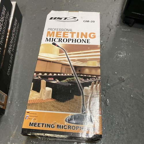 Lectern microphone boxed - microphone,