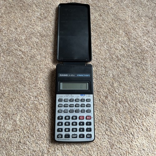 Vintage casio 82lb fraction - vintage,
