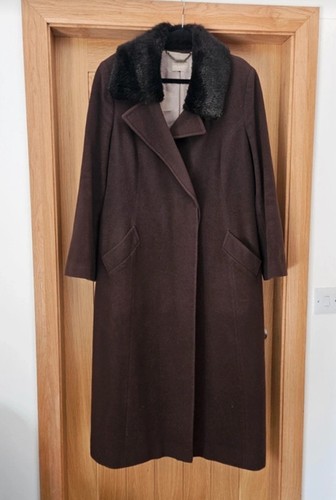 Chocolate brown planet coat - brown,