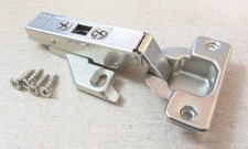 BLUM CABINET HINGE (74.155-01.01) w/ Quick Release Clip-On Mount Plate (175L660)