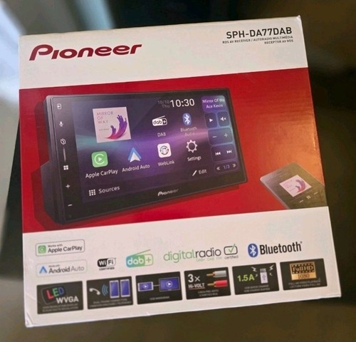 Pioneer sph da77dab 2din - pioneer, 6.8"