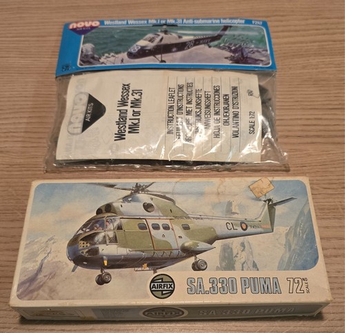 Vintage airfix novo model - x2,