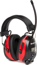 Nordstrand Wireless Ear Defenders with AM/FM Radio & Noise Reduction NRR 25dB