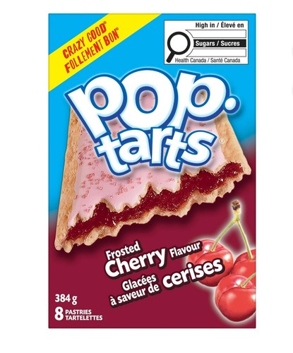 Pop tarts frosted cherry - frosted, 8