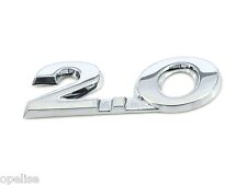 Genuine New VW VOLKSWAGEN 2.0 BOOT BADGE Emblem For Touran 2010-2015 TDI TSI