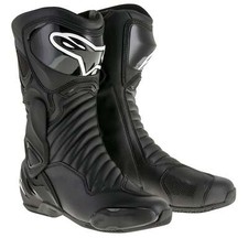 Alpinestars SMX-6 V2 Motorcycle Motorbike Boots Black Black