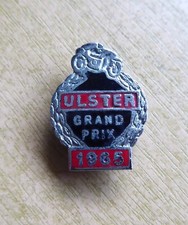 1965 ULSTER GRAND PRIX UGP BADGE