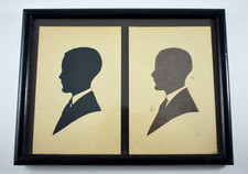 ANTIQUE SILHOUETTE PORTRAIT