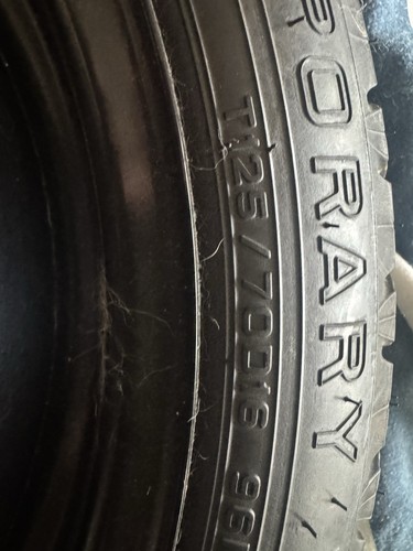 Dunlop space saver tyre new