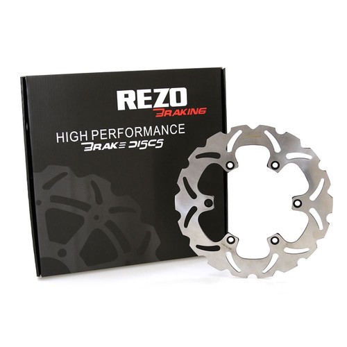 Rezo wavy stainless - stainless, rear