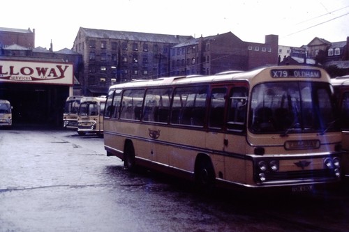 Original bus slide yelloway - bus,